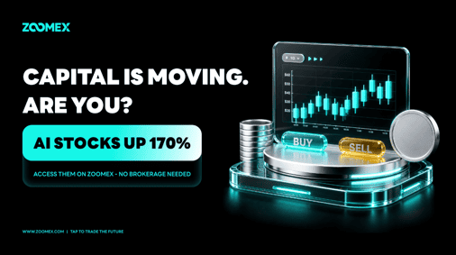 As Capital Rotates From Crypto to AI, Zoomex Traders Already Have Access to Both
